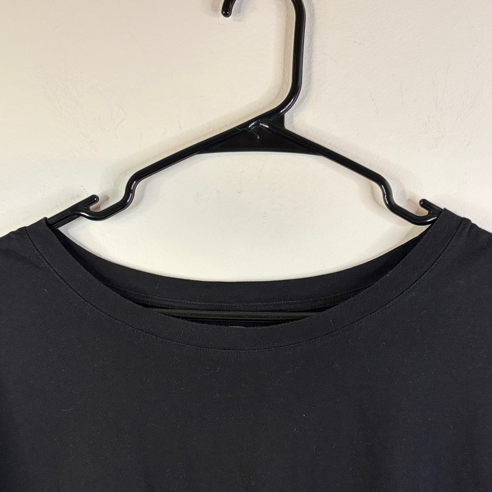Old Navy Black Short Sleeve Crop Tee Size XXL #10 🏷️ - Picture 5 of 6